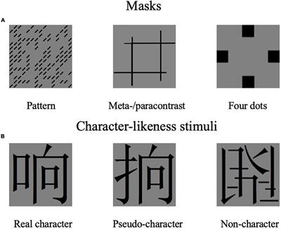 Chinese Character Processing in Visual Masking